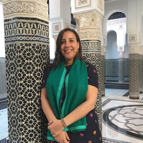 Touria El Glaoui à La Mamounia à Marrakech à l'ouverture de la foire 1:54