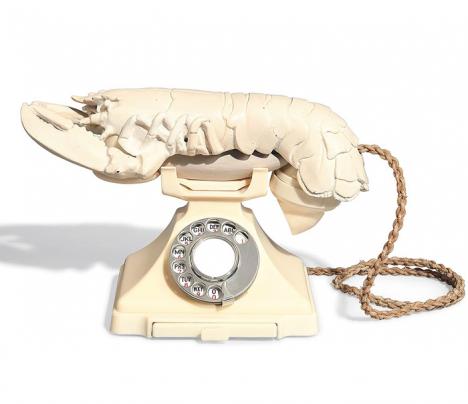 Un des Téléphone Homard de Dali