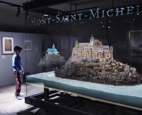 Visualisation de la visite en réalité augmentée du Mont-Saint-Michel