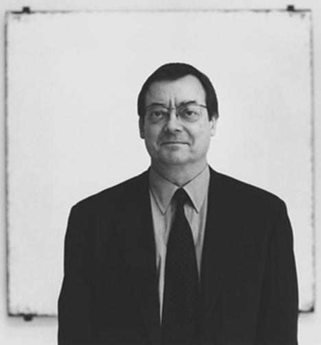 Le peintre américain Robert Ryman en 2010 - Photo Ektakrome