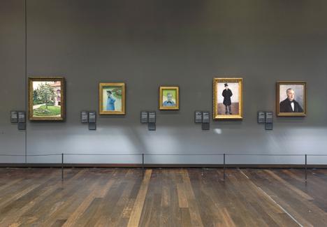 Les cinq tableaux de Caillebotte du legs Daurelle, 2 septembre 2019. © Photo Sophie Crépy/Musée d’Orsay.