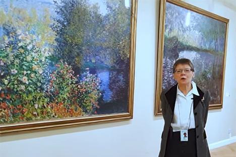 Capture de la vidéo La France au musée de l'Ermitage : chefs-d’œuvre des peintres impressionnistes. © Ermitage
