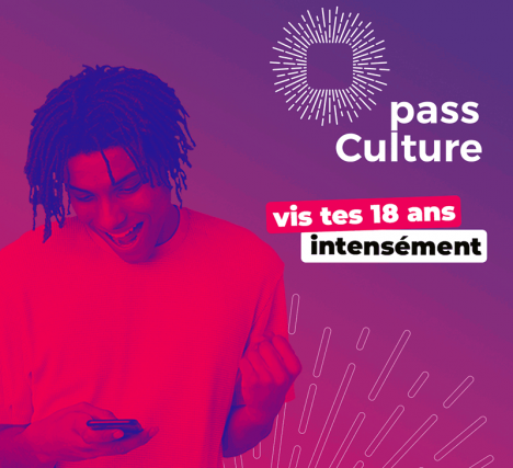Affiche de 2020 pour le Pass culture. © Ministère de la Culture