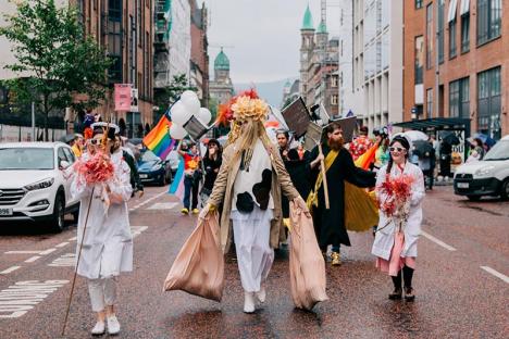 Array Collective, Pride 2019. Un des 5 collectifs nommés pour le Turner Prize 2021 © Photo Laura O’Connor