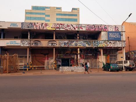 L'Institut français du Cameroun à Yaoundé, le 22 février 2022 © Photo Fabien Simode pour Le Journal des Arts