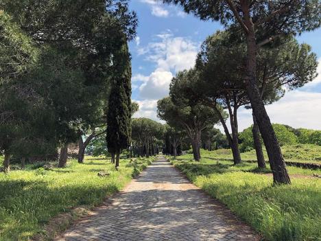 La Via Appia dans le parc archéologique Appia Antica à Rome. © Flavia Verona, 2019, CC BY-SA 4.0