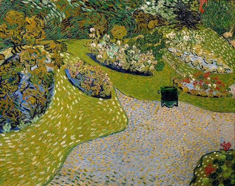 Vincent Van Gogh (1853–1890), Jardin à Auvers, 1890, huile sur toile, 63 x 80 cm. © Cleveland Museum of Art, public domain