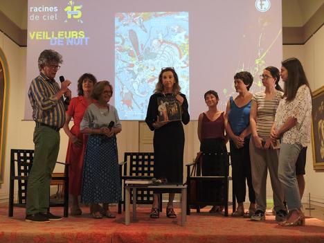Cérémonie de remise du Prix du livre d'art 2023 à Ajaccio. © Héloïse Décarre