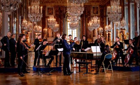 Concert de l'Orchestre de l'Opéra Royal dans le château de Versailles. © CVS