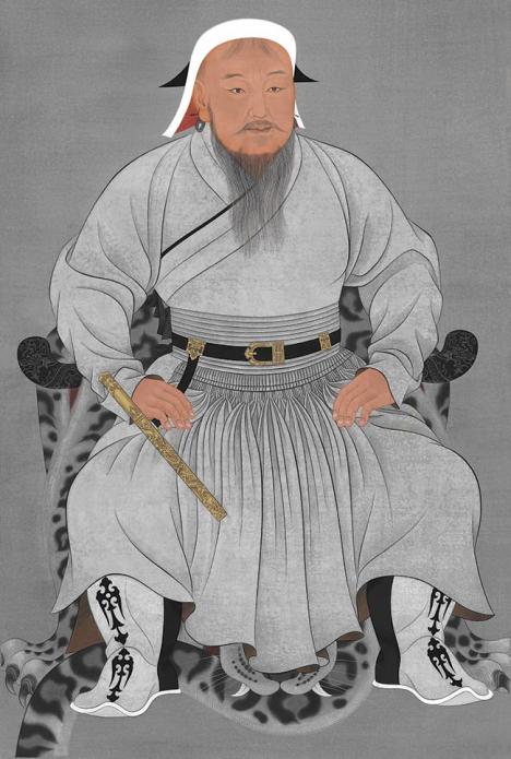 Portrait de Gengis Khan. © Chinggis Khaan National Museum / Ulaanbaatar