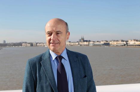 Alain Juppé, maire de Bordeaux