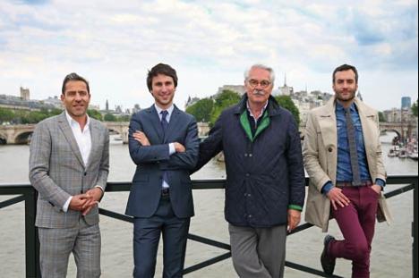 René-Jacques Mayer, Guillaume Léage, Jean-Pierre Arnoux et Alexandre Piatti © Photo : Xavier Muyard, 2016