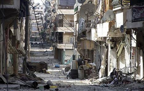Quartier Salaheddine à Alep (Syrie)