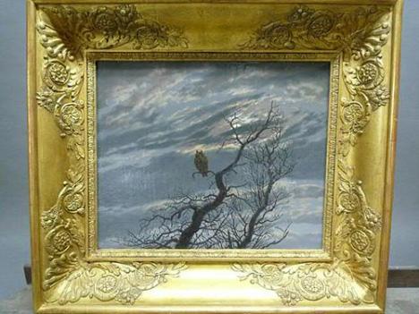 Caspar David Friedrich, Chouette sur un arbre dépouillé