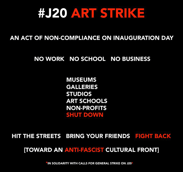 affiche de Art Strike