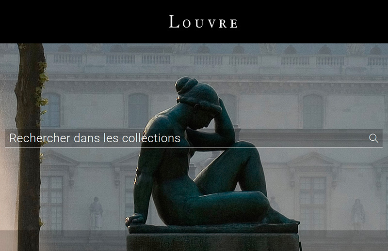 Les collections en ligne du Louvre face à ses « concurrents »