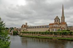 L'abbaye de Saint-Savin-sur-Gartempe. - Crédit : Daniel Jolivet, 2011