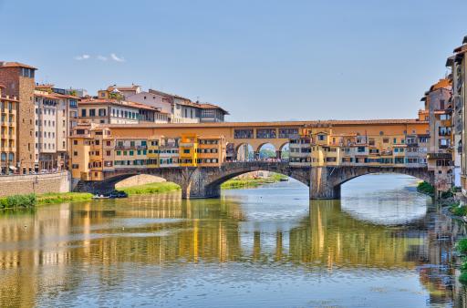 Le Ponte Vecchio sur l'Arno à Florence. - Crédit : Greg Fot, 2016