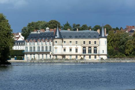Vue extérieure du château de Rambouillet