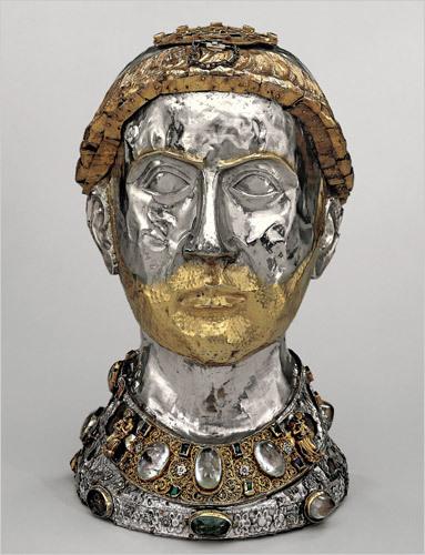 Le buste de Saint Yrieix, actuellement exposé au Metropolitan Museum of Art (MET) de New York