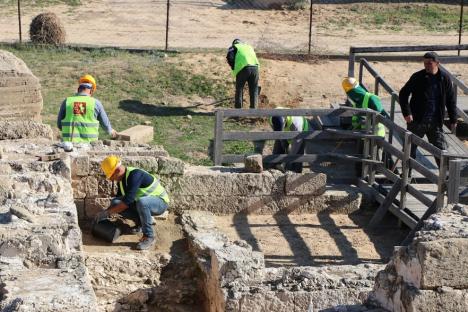 Restauration du monastère byzantin de Saint Hilarion, Gaza