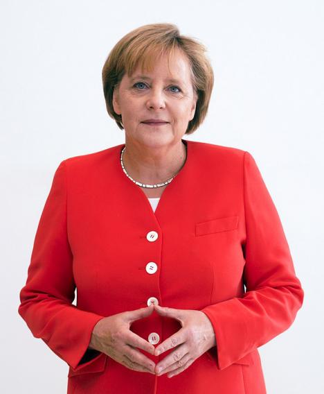  Angela Merkel, Chancelière de la République fédérale d'Allemagne, et présidente de la CDU