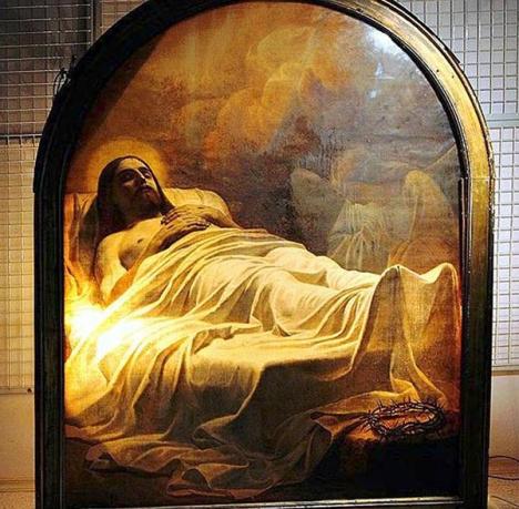 Karl Brioullov (1799-1852), Le Christ au tombeau, 200 x 150 cm