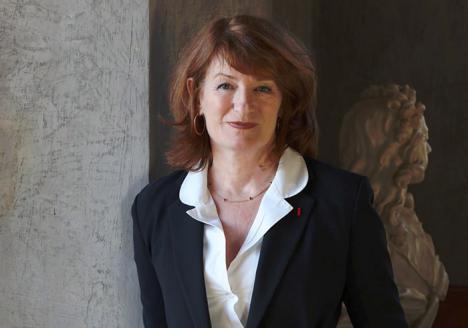 Muriel Mayette-Holtz, directrice de la Villa Médicis