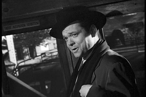 Orson Welles (1915-1985) dans Le Troisième Homme (1949)