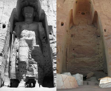 Bouddhas de Bâmiyân - Photo UNESCO /A. Lezine - CC BY-SA 3.0 