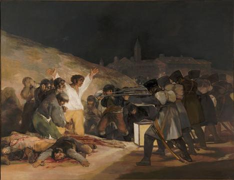 Francisco de Goya, Le 3 mai 1808 à Madrid - Les Fusillades