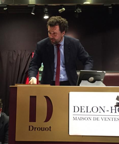 Guillaume Delon au marteau pour l'OVV Delon-Hoebanx.