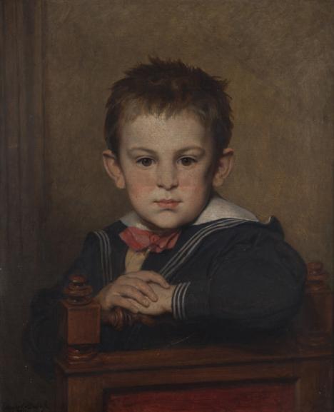Édouard Dubufe, Portrait de Marcel Mathey, 1871