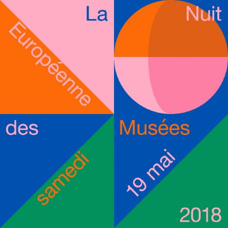 Visuel Officiel de la Nuits des Musées 2018