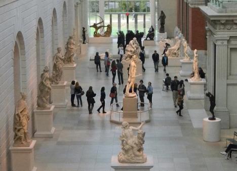 The Metropolitan Museum of Art, galerie des sculpteurs.