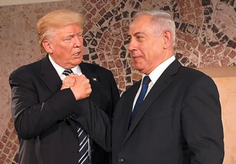 Le Président Donald Trump et le Premier ministre Benyamin Netanyahou au musée d'Israel à Jérusalem, le 23 mai 2017