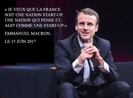 Emmanuel Macron Start-Up Nation