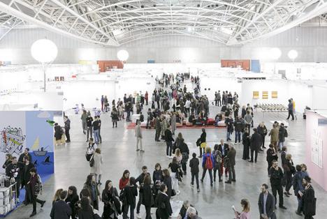 L’édition 2018 de la foire Artissima s’est tenue dans l’Oval Lingotto, à Turin.