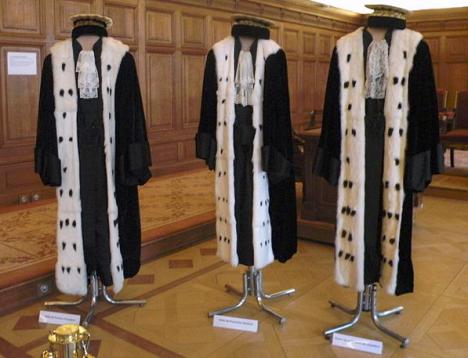 Robes de magistrat de la Cour des comptes