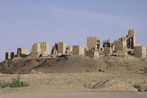 Ruines Marib Yémen