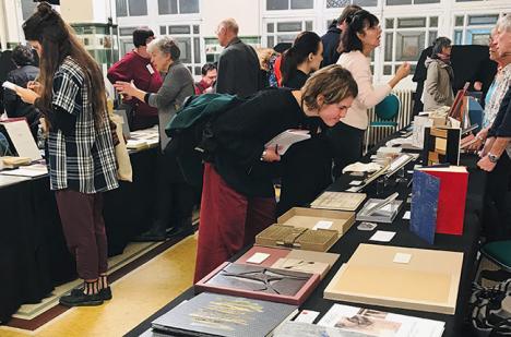 Vue de la 21e édition du Salon Page(s qui se tenait au Palais de la Femme à Paris