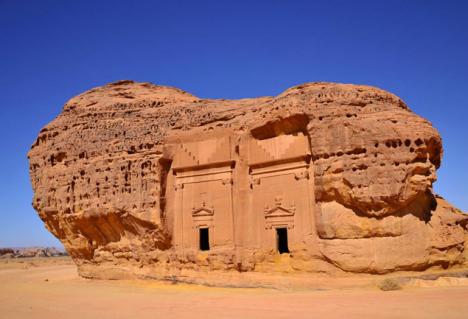 Monuments excavés du site d'Al-Hijr dans la région d'Al-Ula - Photo Unesco