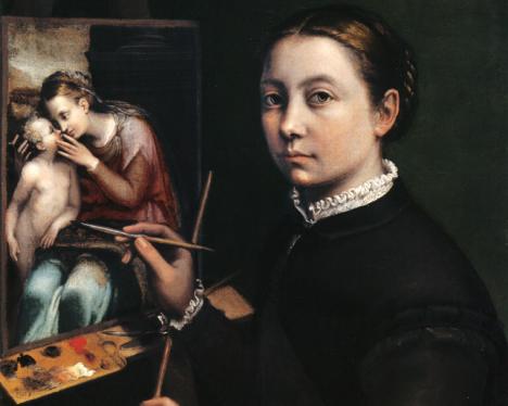 Sofonisba Anguissola Autoportrait 