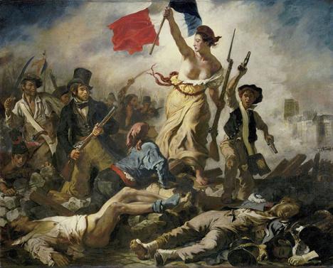 Delacroix Liberté guidant le peuple