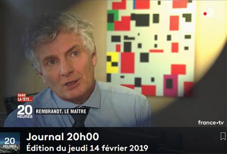 Jean-Christophe Castelain, rédacteur en chef du Journal des Arts - France TV