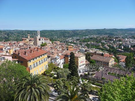 Vue de Grasse dans les Alpes-Maritimes - Photo Lylambda
