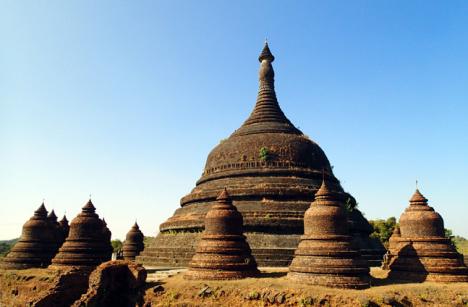 Un des temples de Mrauk-U, Birmanie, 2014 - François Bianco