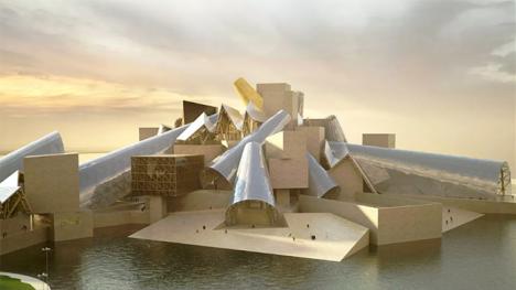Projet du Guggenheim à Abou Dhabi, architecte Frank Gehry