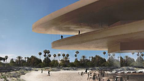 Projet pour le LACMA © Atelier Peter Zumthor