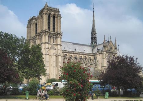 La cathédrale Notre-Dame de Paris en 2017